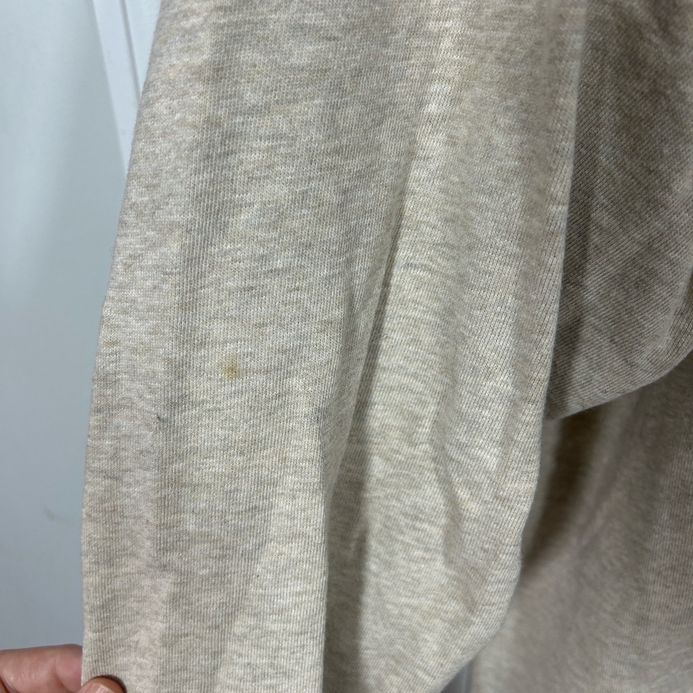 Roots Women’s Beige Crewneck Sweater Size Small - Picture 6 of 7